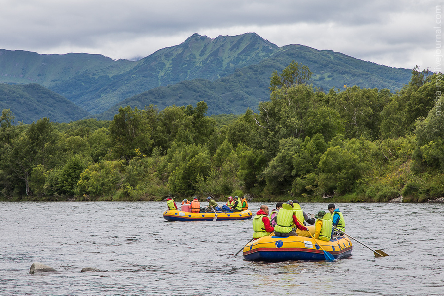 Рафтинг на Камчатке